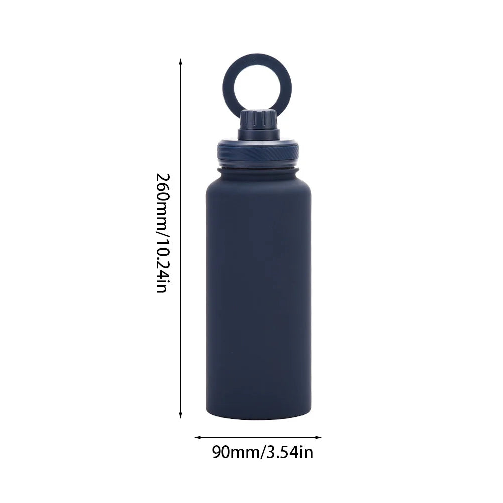 Insulated Water Bottle with Phone Mount Insulated Water Bottle with Phone Mount